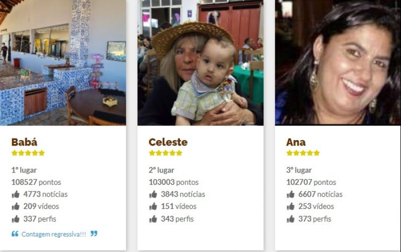 As tr�s primeiras ganhadoras do m�s (Foto: Reprodu��o)